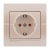 Socket Outlet Earthed  - FireProof Plastic