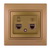 Data+Numeric Telephone Socket Outlet (RJ45 Cat 6+RJ11)