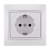 Socket Outlet Earthed - Ceramic