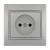Socket Outlet Without Earth - Ceramic