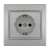 Socket Outlet Earthed  - FireProof Plastic