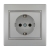 Socket Outlet Earthed  - FireProof Plastic