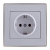 Socket Outlet Earthed - Ceramic