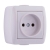 Socket Outlet Without Earth - Ceramic