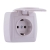 Socket Outlet Earthed - With Protection Cover - FireProof Plastic