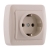 Socket Outlet Earthed - FireProof Plastic