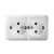 Double Socket Outlet - Earthed