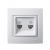 Double Numeric Telephone Socket Outlet (2pcs RJ11)