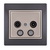Double Satellite Socket (SAT-SAT-TV-R) End of Line