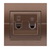 Data+Numeric Telephone Socket Outlet (RJ45 Cat 6+RJ11)